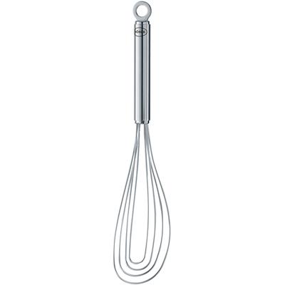 Schneebesen RÖSLE, silber (silberfarben), B:6cm H:4cm, Edelstahl 18/10, Schneebesen, Tellerbesen in Profi-Qualität, Edelstahl 18/10, spülmaschinengeeignet