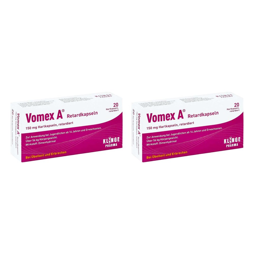 Klinge Pharma GmbH Vomex A Retardkapseln 08102874