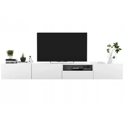 TV-LOWBOARD 2er-Set Enjoy Weiß matt 240 cm mit Schublade