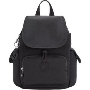 kipling Rucksack City Pack Mini, Black Noir, 29 cm, schwarz, Polyamid, 9 Liter