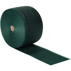 NOOR Sichtschutzstreifen Doppelstabzaun Textil grün RAL 6005