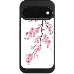 Nivocase Hülle für Google Pixel 11 Handyhülle NIVOcore Case Schwarz Asien Japan Kirschblüten (Google Pixel 11), Smartphone Hülle, Schwarz