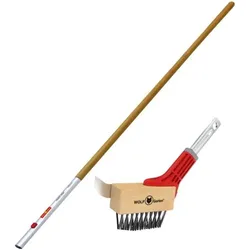 Wolf-Garten, Gartenhandwerkzeug, FBS-M/ZM140 FBS-M 2in1 Fugenbürste mit Fugenkratzer inkl. ZM140