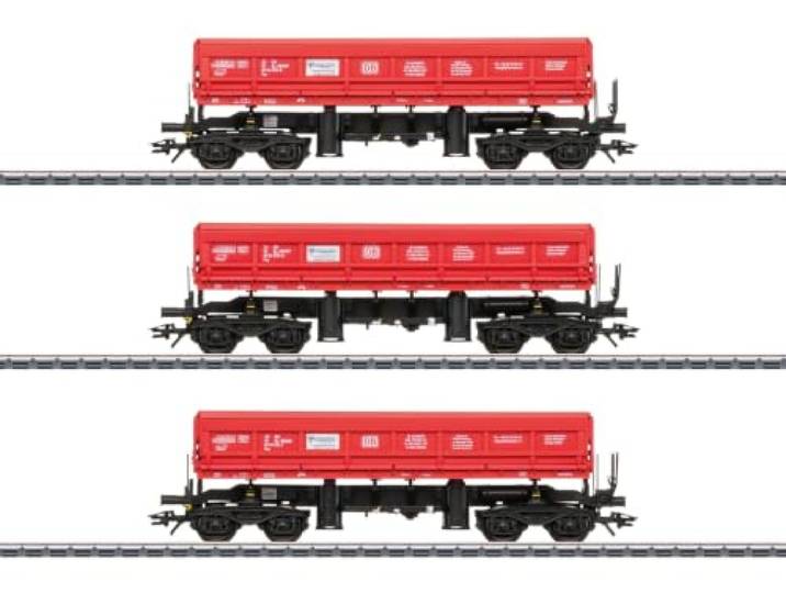 48458 H0 Seitenkippwagen-Set, DB Schenker, Ep. VI