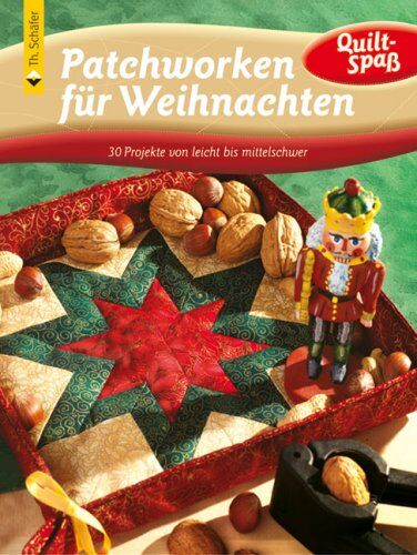 Edda Lühmann - Patchworken für Weihnachten: 30 Projekte von leicht bis mittelschwer - Preis vom 17.10.2026 19:25:27 h