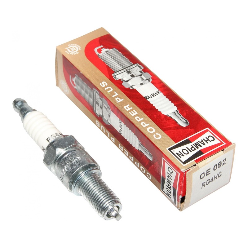 Bougie Champion RG4HC 438027 pour l’ensemble de la gamme Piaggio