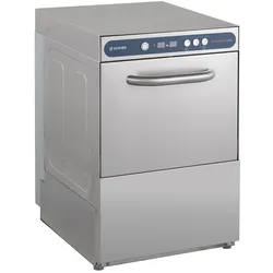 GastroHero Gläserspülmaschine PROFI Digital 40 SL | 230 Volt | 40x40 cm Korb| mit Dosierer | mit Ablaufpumpe | Made in Europe