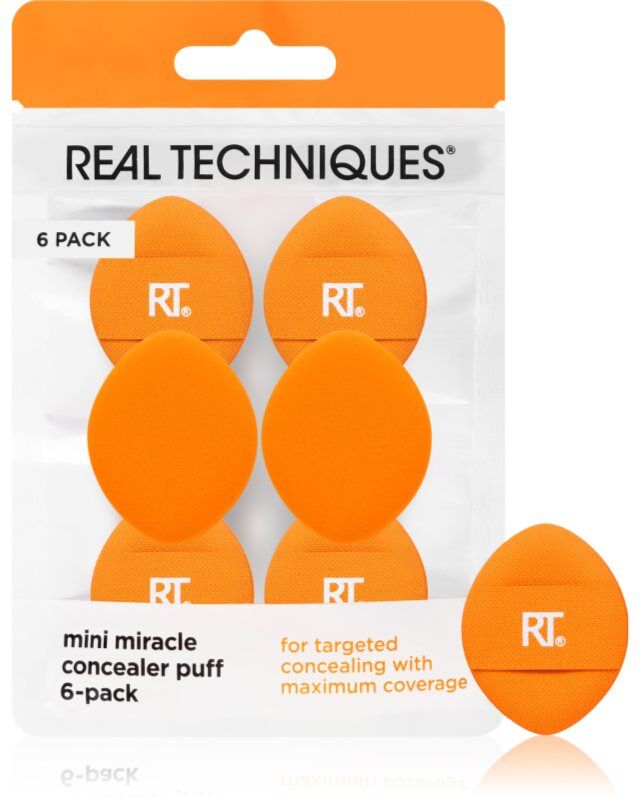 Real Techniques Miracle Mini makeup applicator set mini 6 pc