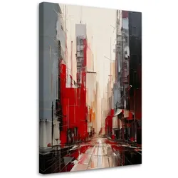 LEINWANDBILD Abstraktion 60x90cm