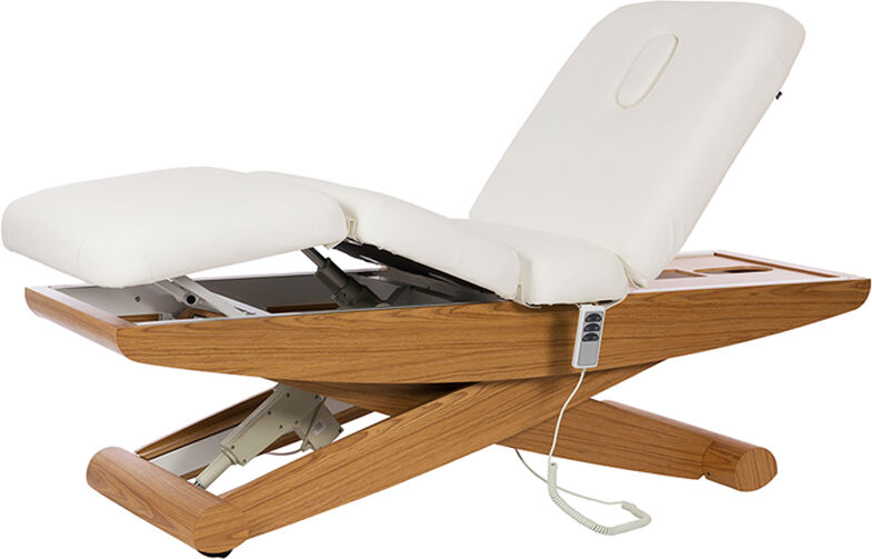 Marquesa de SPA e estética Cyx de três corpos: Elétrica com dois motores e estrutura em forma de tesoura
