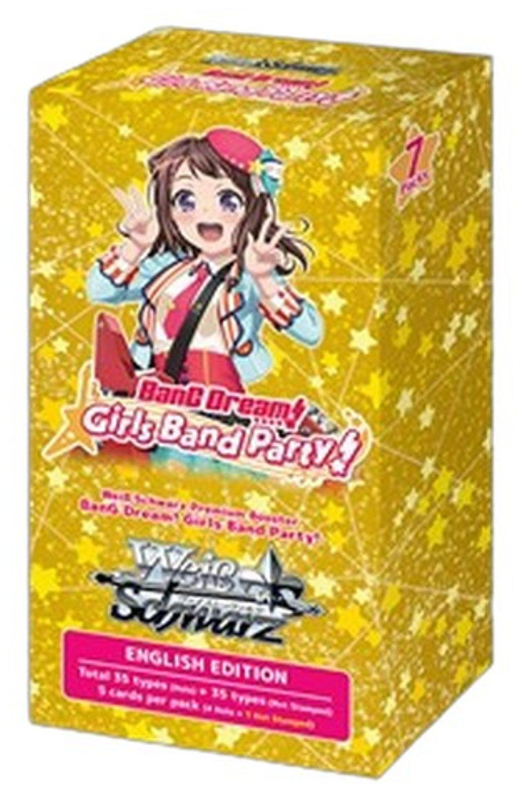 Bushiroad Weiss Schwarz BanG Dream! Girls Band Party! Booster Box