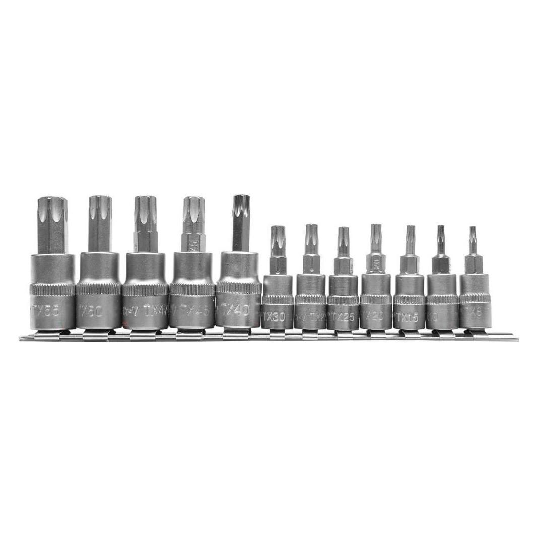 Yato Socket Bit Set Torx 12pcs (YT-04331)