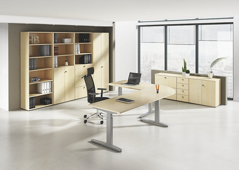 ANNY - Verkettung, 90° Viertelkreis, graphit eurokraft pro