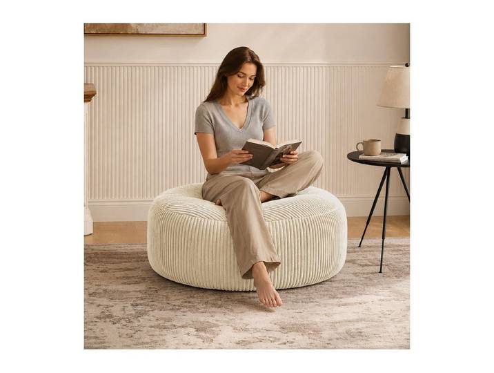 FELIXLEO Sitzsack 4FT Sitzsack für Erwachsene mit Memory Foam Füllung (1 St)