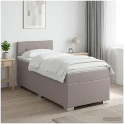 vidaXL, Boxspringbett, Boxspringbett (90 x 200 cm)