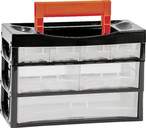Alutec 66010 Sortimentskoffer Anzahl Fächer: 7 Inhalt 1St.