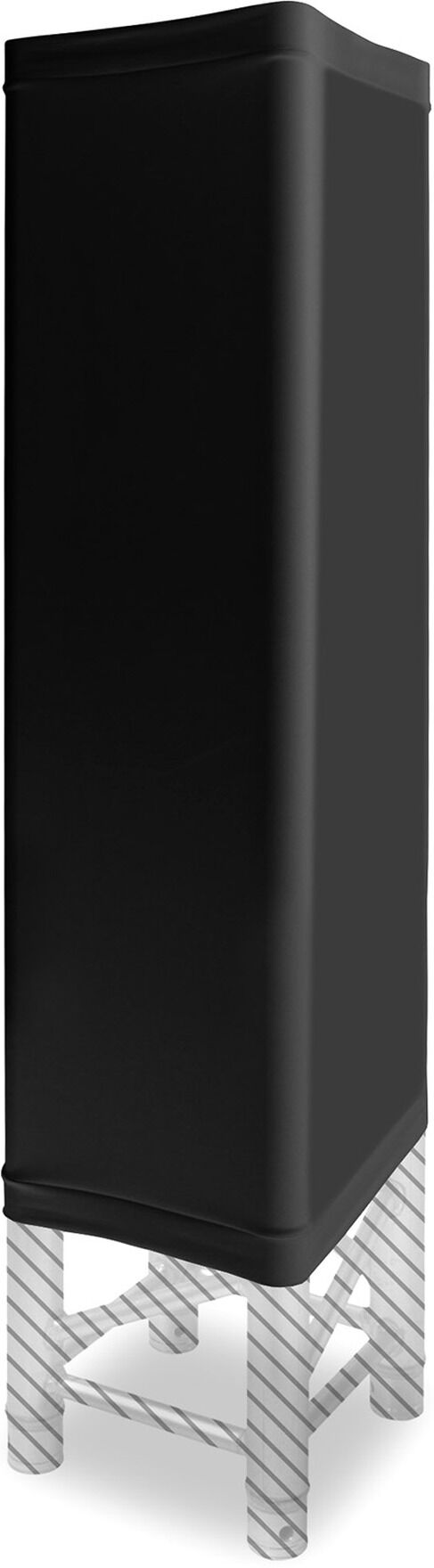 Beamz P30 Tower 1.5m Schwarz Lycra Abdeckung