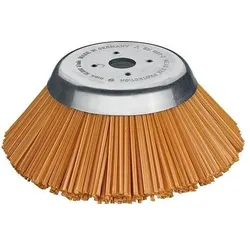Lessmann Kegelbürste HFB D.200mm Bohr.25,4mm PES 25mm 10000min-1