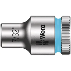 Wera 8790 HMA Zyklop-Steckschlüsseleinsatz mit 1/4"-Antrieb, zöllig Cyan - 05003515001 - Cyan