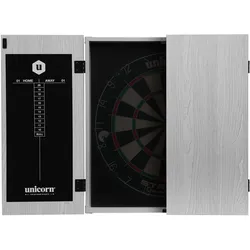 Unicorn Maestro Grey Dartboard Cabinet