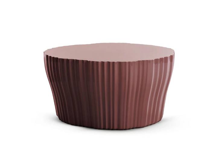 KARTELL table basse d'extérieur CORTEZA 5224 (Burgundy - Polyéthylène)