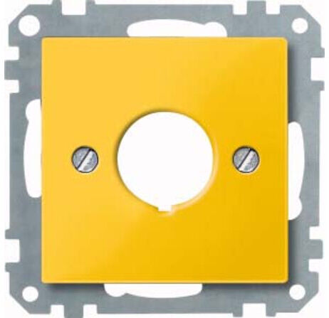 Merten Plaque centrale pour bouton d'arrêt d'urgence 393803 (393803)
