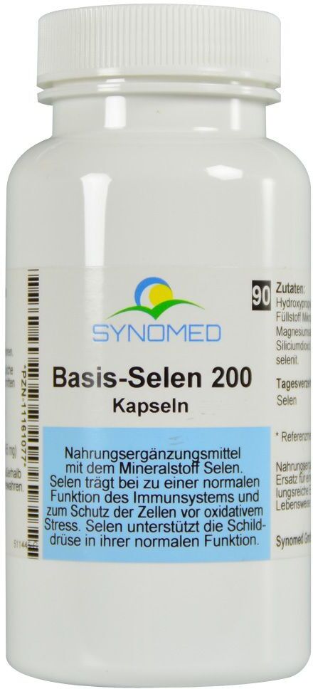 SYNOMED Basis Selen 200 Kapseln 90 St
