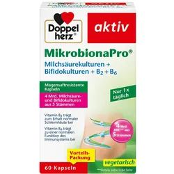 DOPPELHERZ MikrobionaPro Kapseln 60 St