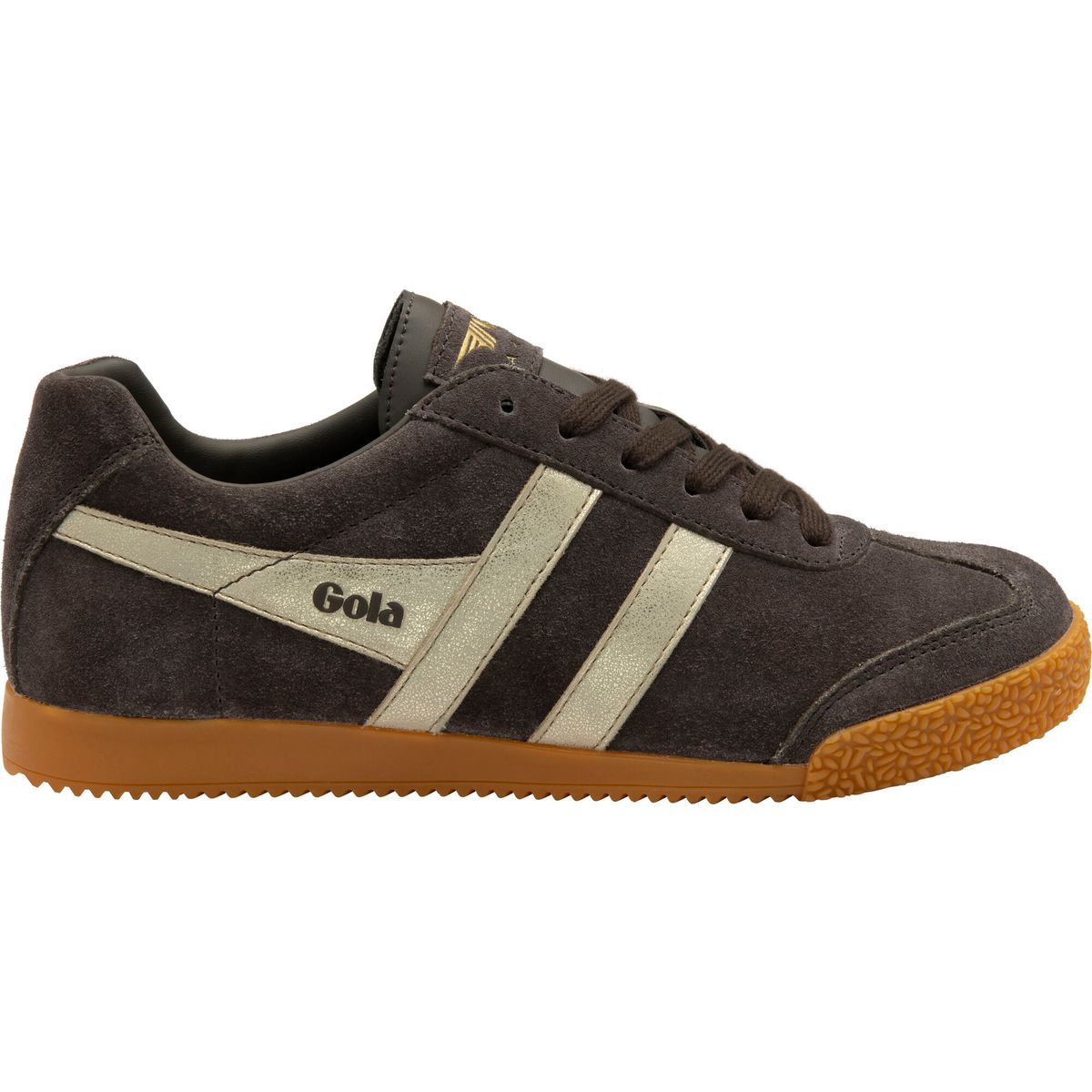 Gola Harrier Mirror Sneaker Women mocha/gold/gum (FY) 36 CLA156-FY-36-mochagoldgum
