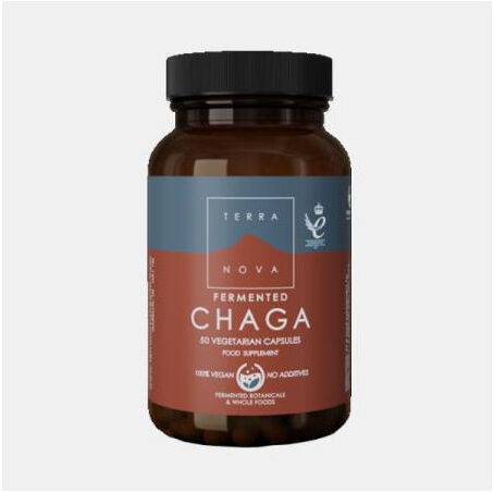 TERRA NOVA FERMENTED CHAGA 50 CAPSULAS