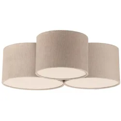 Tchibo - Just Light Deckenleuchte »Duro« - 67x56x22cm - beige -