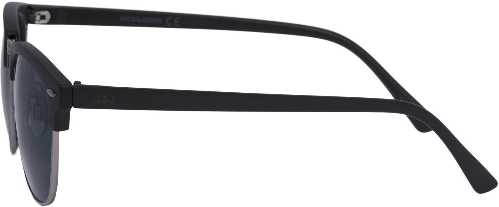 Sonnenbrille JACK & JONES "JACRYDER SUNGLASSES NOOS", Herren, schwarz (jet schwarz), unifarben, Sonnenbrillen Sonnenbrille jet schwarz Einheitsgröße
