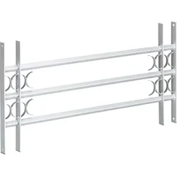 Relaxdays, Einbruchschutz + Alarmanlage, Fenstergitter Einbruchschutz