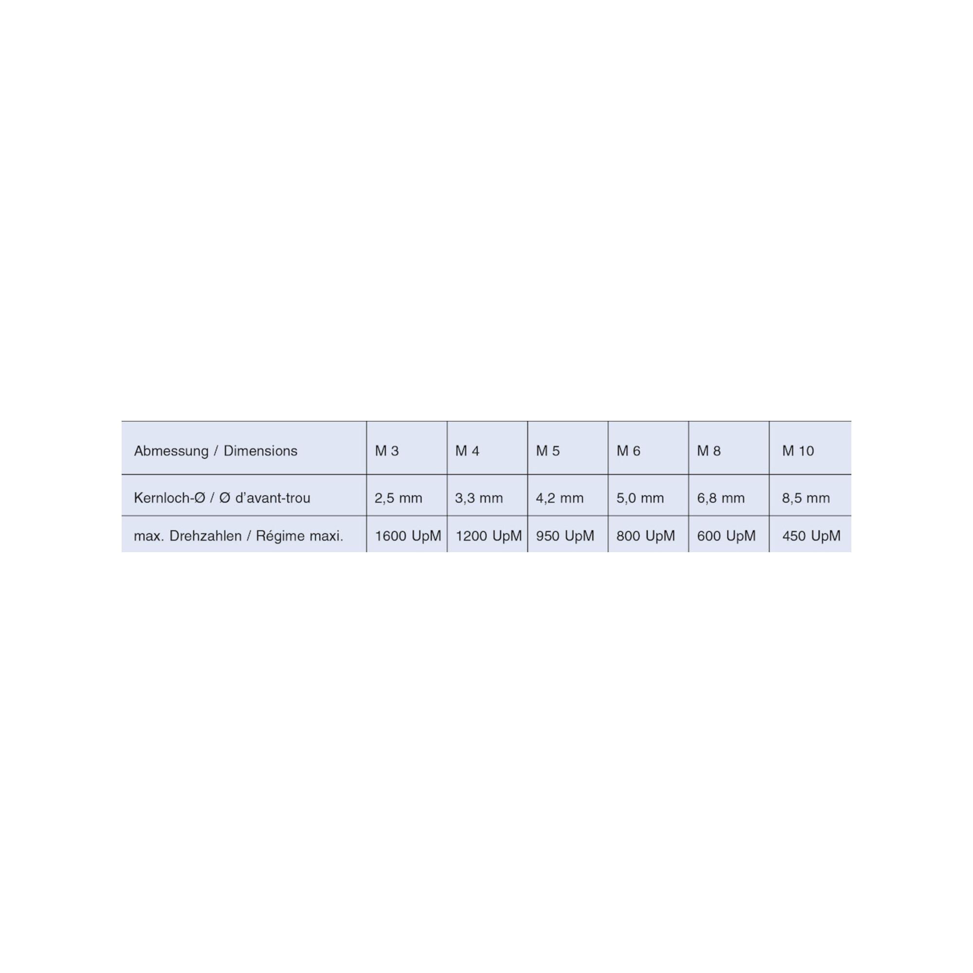 VÖLKEL Werkzeug Kombi HSS SGE M6 ; VÖLKEL Threading Solutions (67238)