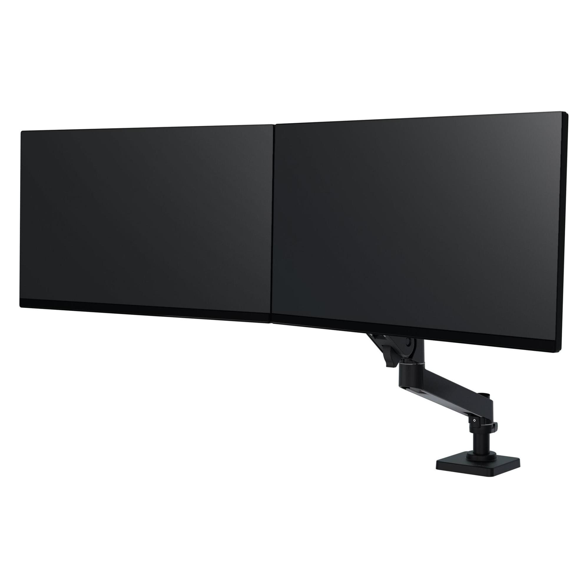 Ergotron LX PRO ARM DUAL DIRECT DESK MOUNT black (Tisch, 27", 8.50 kg) (45-684-292)