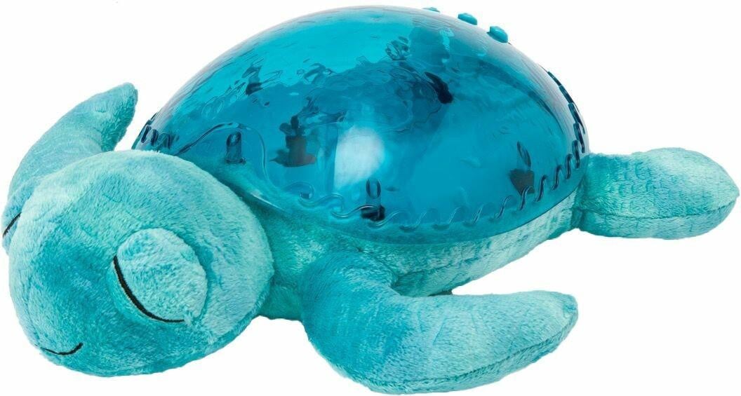 Cloud b Tranquil Turtle Nachtlampje met melodie, Schildpad, blauw, geschikt vanaf 0 maanden