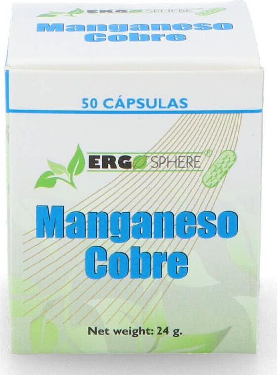 Ergonat Galenic Manganeso Cobre Ergosphere 50 caps