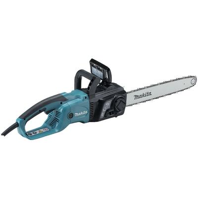 Elektro-Kettensäge MAKITA "»UC4551A« 2.000 W, 14,5 m/s, 45 cm", türkis, B:20cm H:22cm T:50,5cm, Kettensägen, leistungsfähig,werkzeuglose Kettenspannung +Ketten-und Schienenwechsel