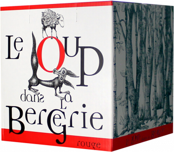 BIB 3L - Le Loup dans la Bergerie 2025 - Vignobles Orliac - Hérault - Rotwein - 3L