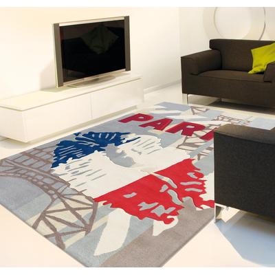 Teppich ARTE ESPINA "Joy 4203", bunt, B:170cm H:22mm L:240cm, Obermaterial: 100% Modacryl, Teppiche, Teppich, Sehr strapazierfähig, Fußbodenheizungsgeeignet
