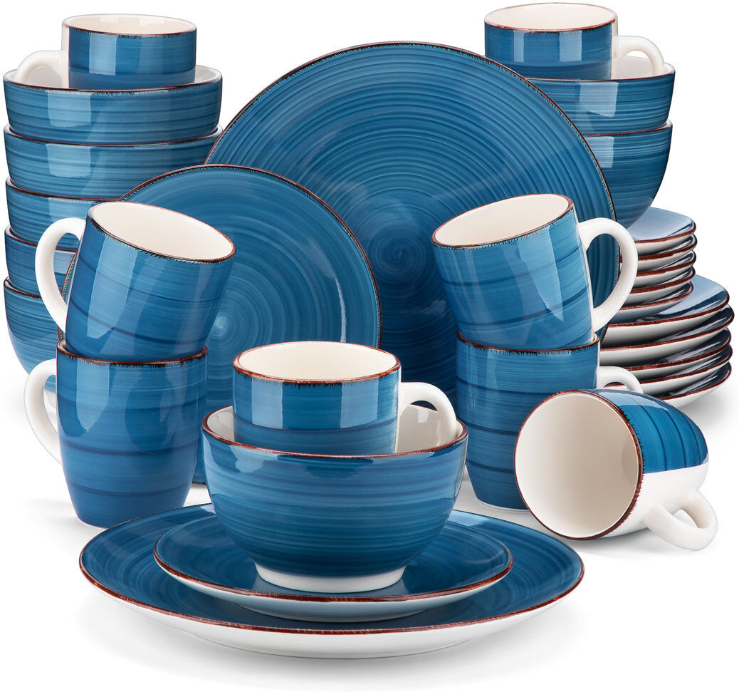 Vancasso 32 Piece Dinnerware Set, Service for 8 Navy 32