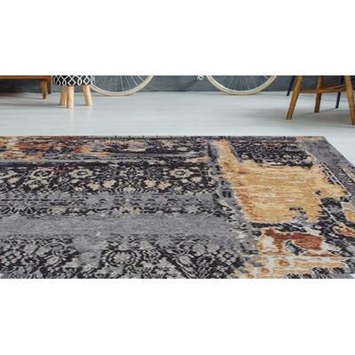 Teppich ARTE ESPINA "Blaze 500", bunt (multi, blau), B:155cm H:8mm L:230cm, Polyester, Teppiche, Teppich, spannendes Design,stilvolle Farbgebung,pflegeleicht & widerstandsfähig