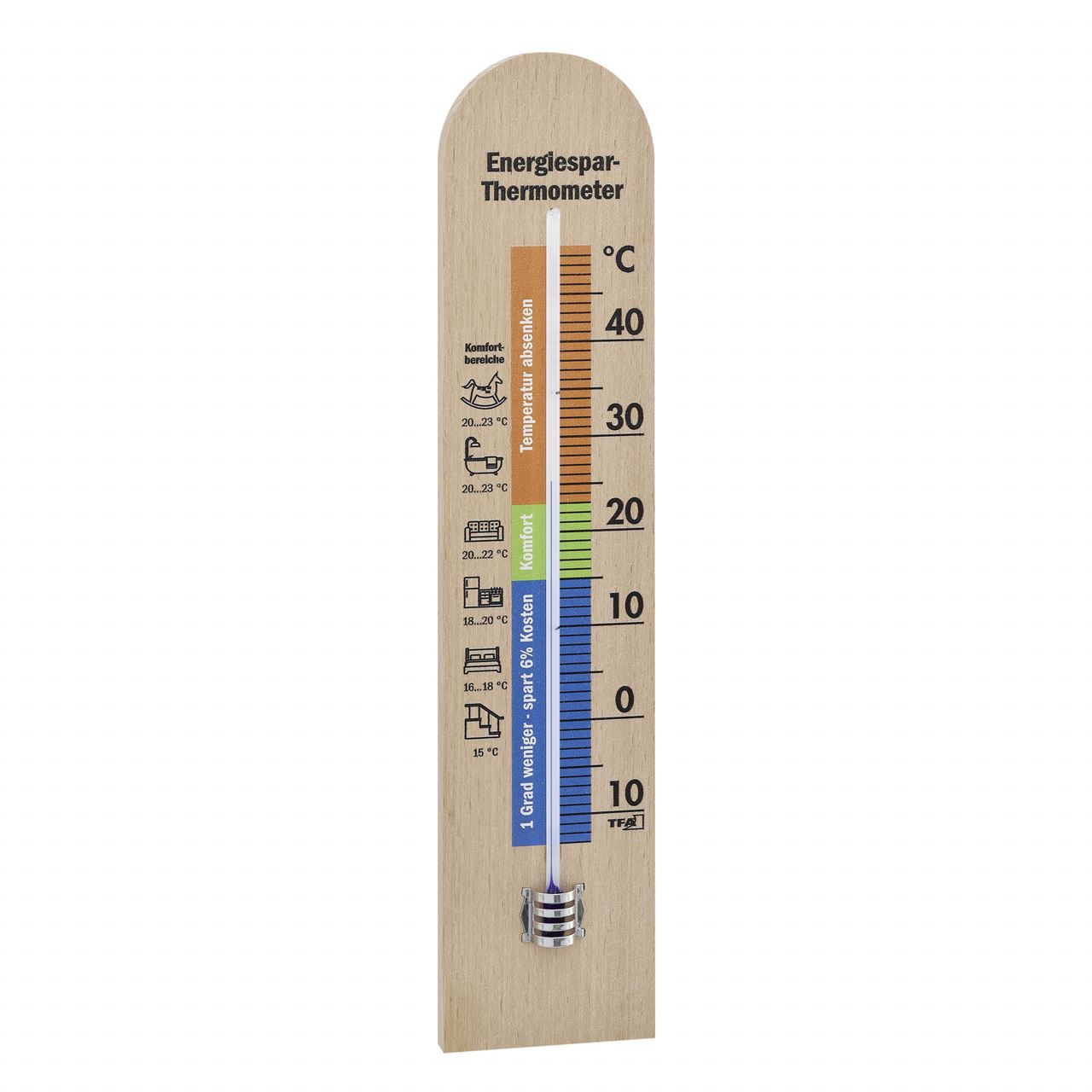 TFA 12.1055.05 Thermometer braun