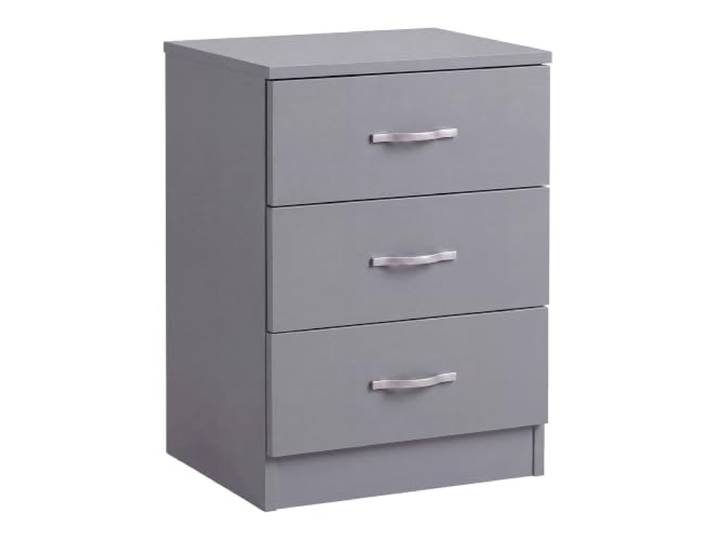 Vida Designs Commode\, Gris\, H 56cm x W 40cm x D 36cm