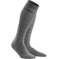 CEP Herren Laufsport Socken "Reflektive Compression", Größe V in Grau Grau