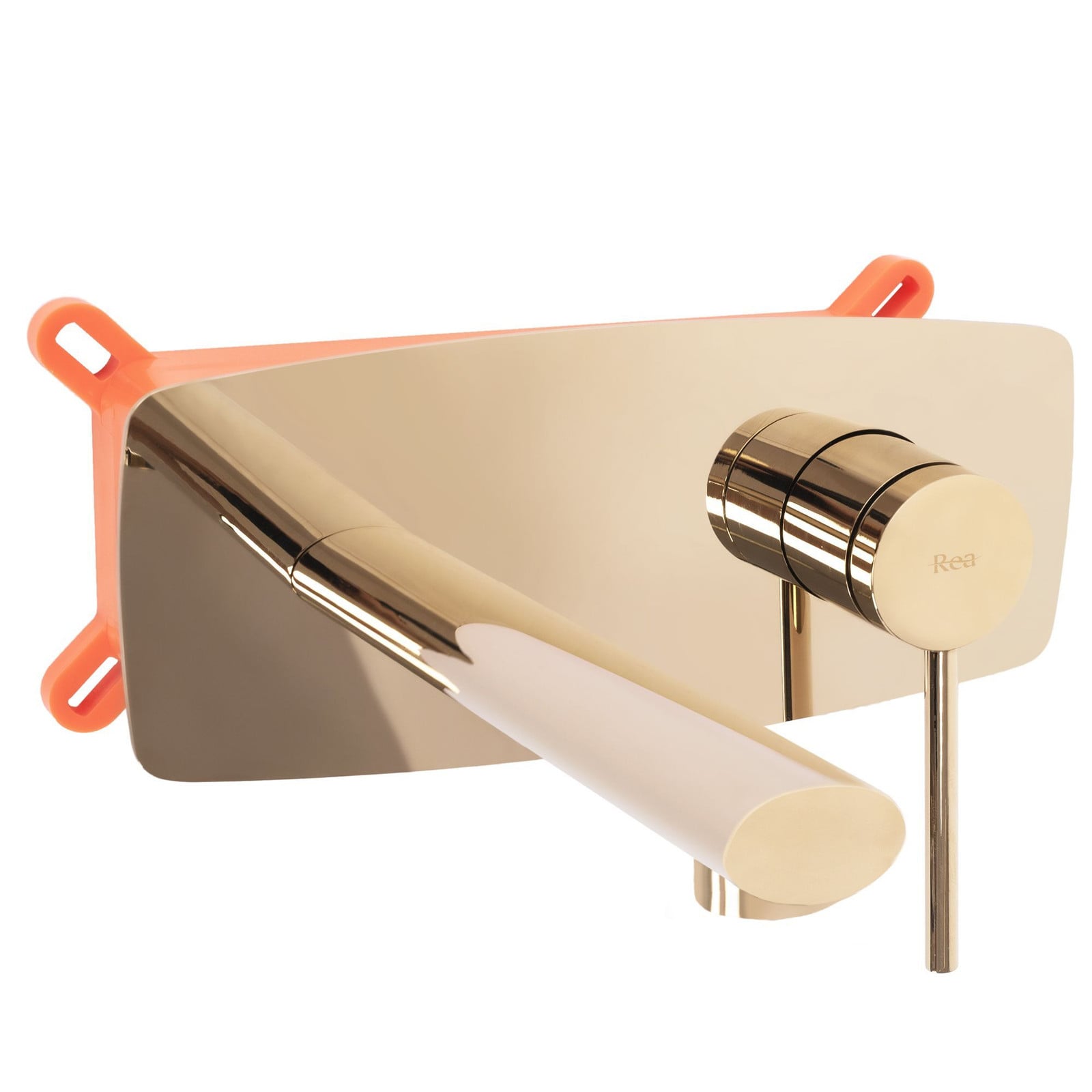 Rea Inbouw Wastafelkraan Oval Gold met Box