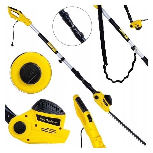 Powermat Nożyce elektryczne do żywopłotu na wysięgniku 51cm (1) (5901477189883)