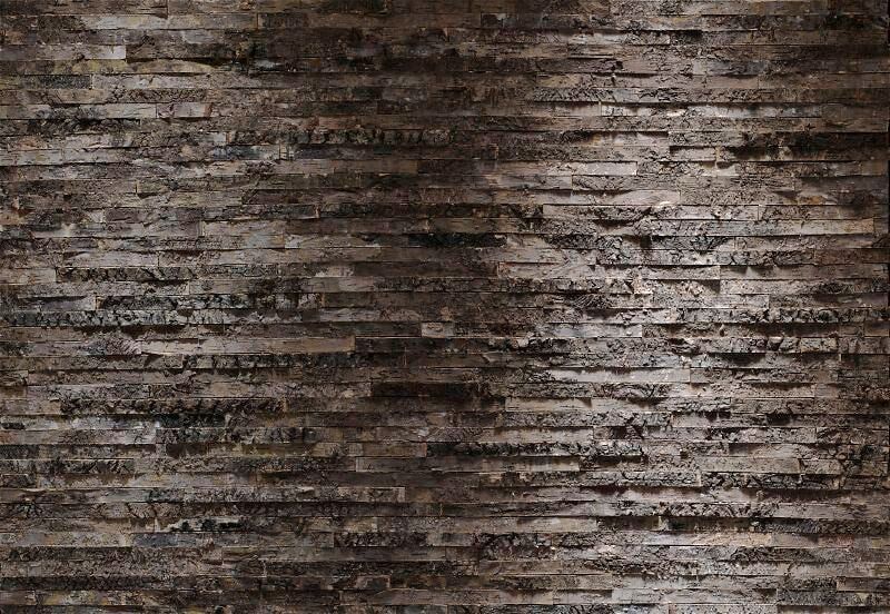 Fototapete KOMAR "Birkenrinde - Größe 368 x 254 cm", braun (braun, grau), B:368m L:254m, Papier, Tapeten, Fototapete, Wohnzimmer, Schlafzimmer