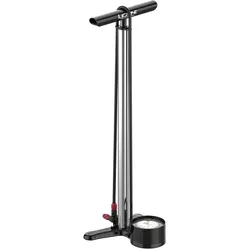 Lezyne CNC Floor Drive Standpumpe silber-glänzend 15 bar
