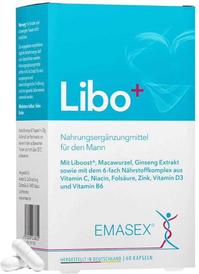 Emasex Libo+ Komplex Kapseln für den Mann